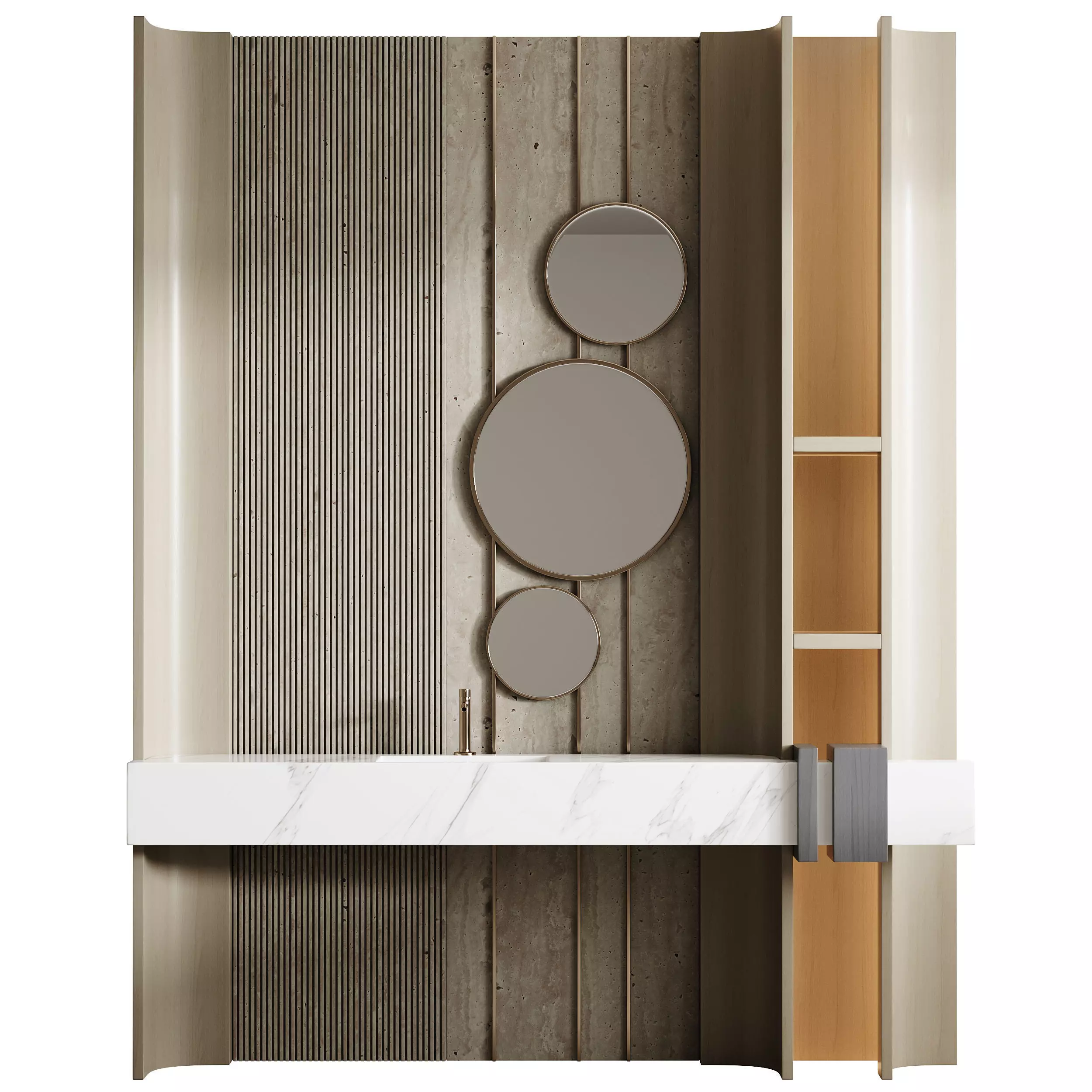 Bathroom furniture 34 3D model_0