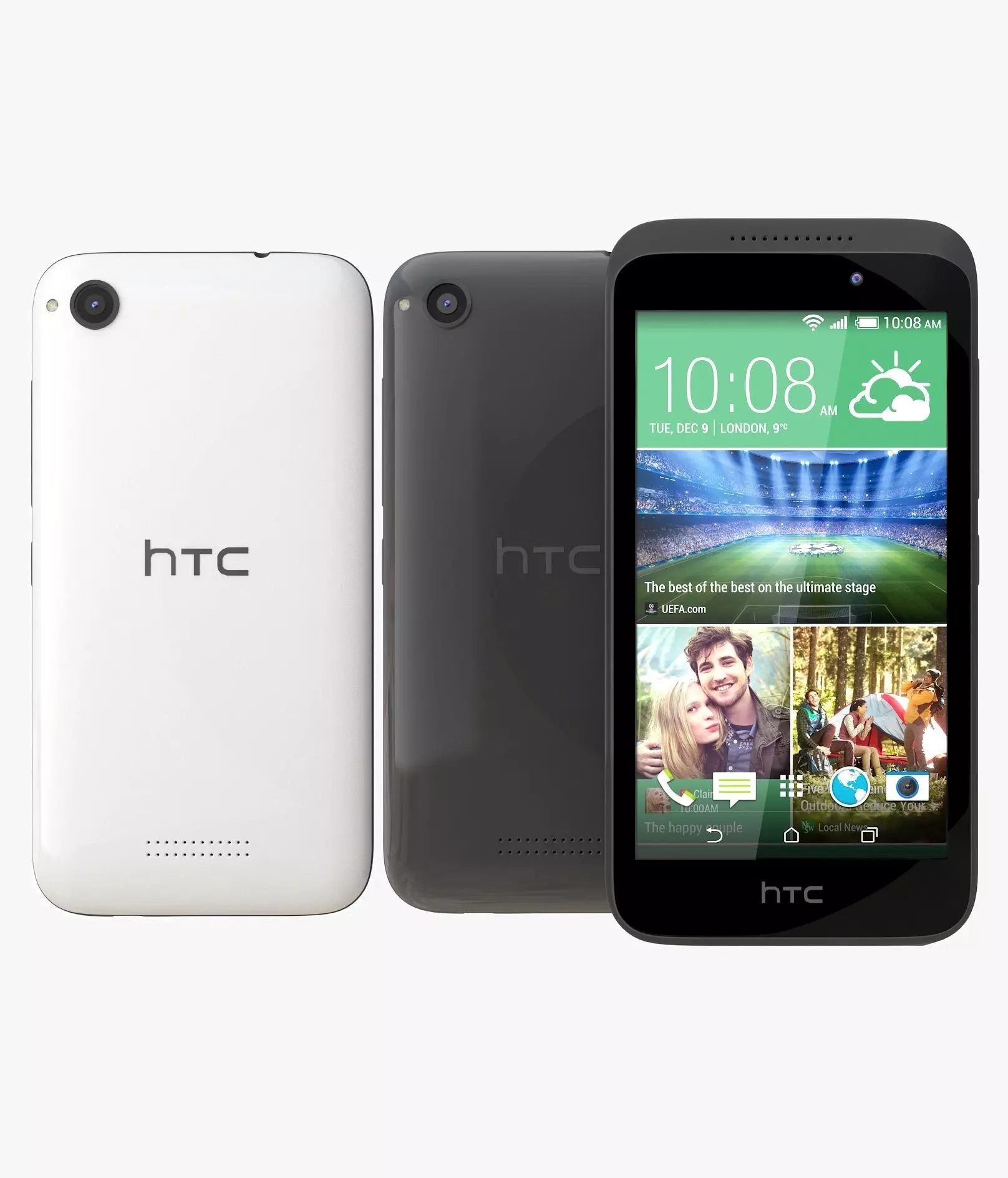 HTC Desire 320 all color 3D model_0