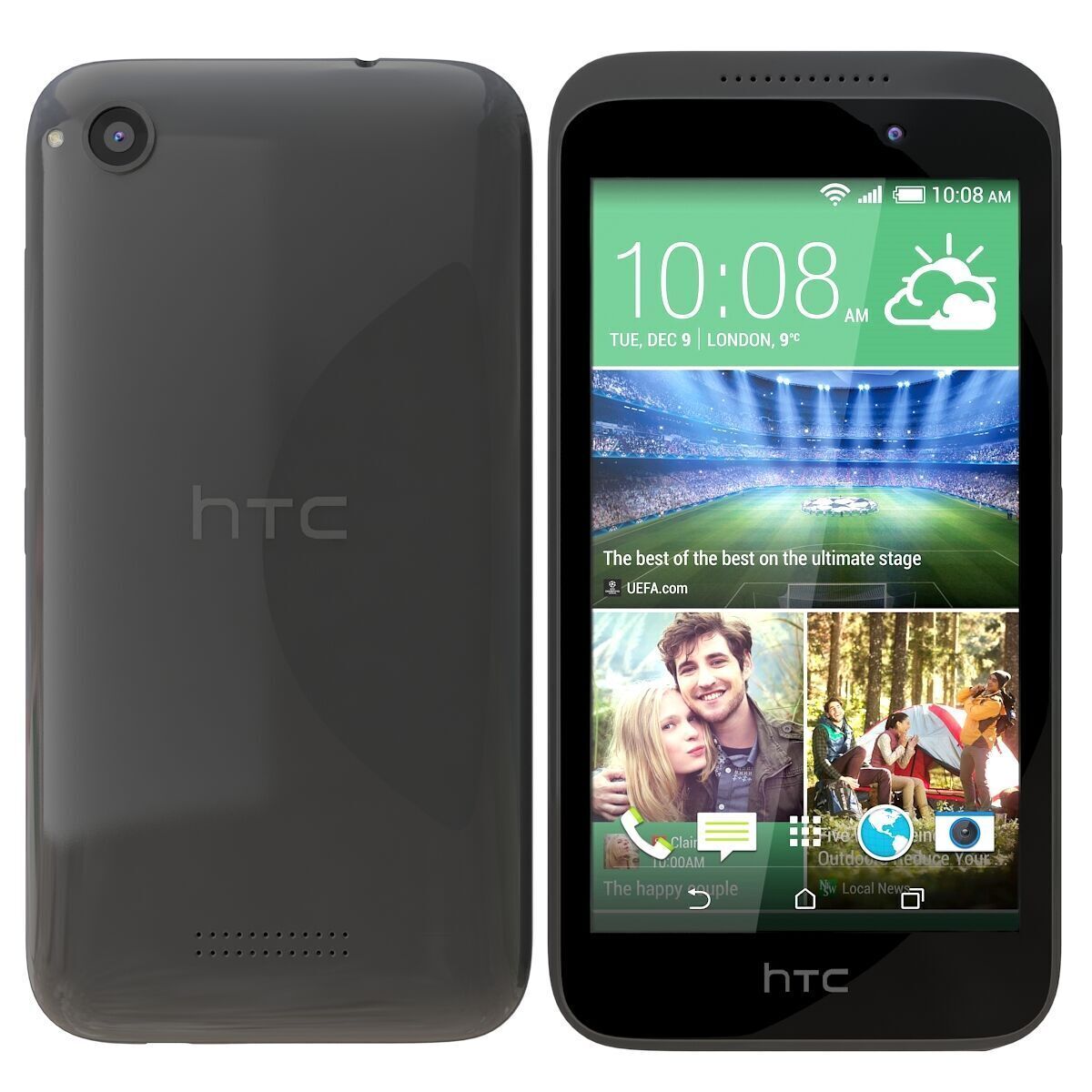 HTC Desire 320 all color 3D model_3
