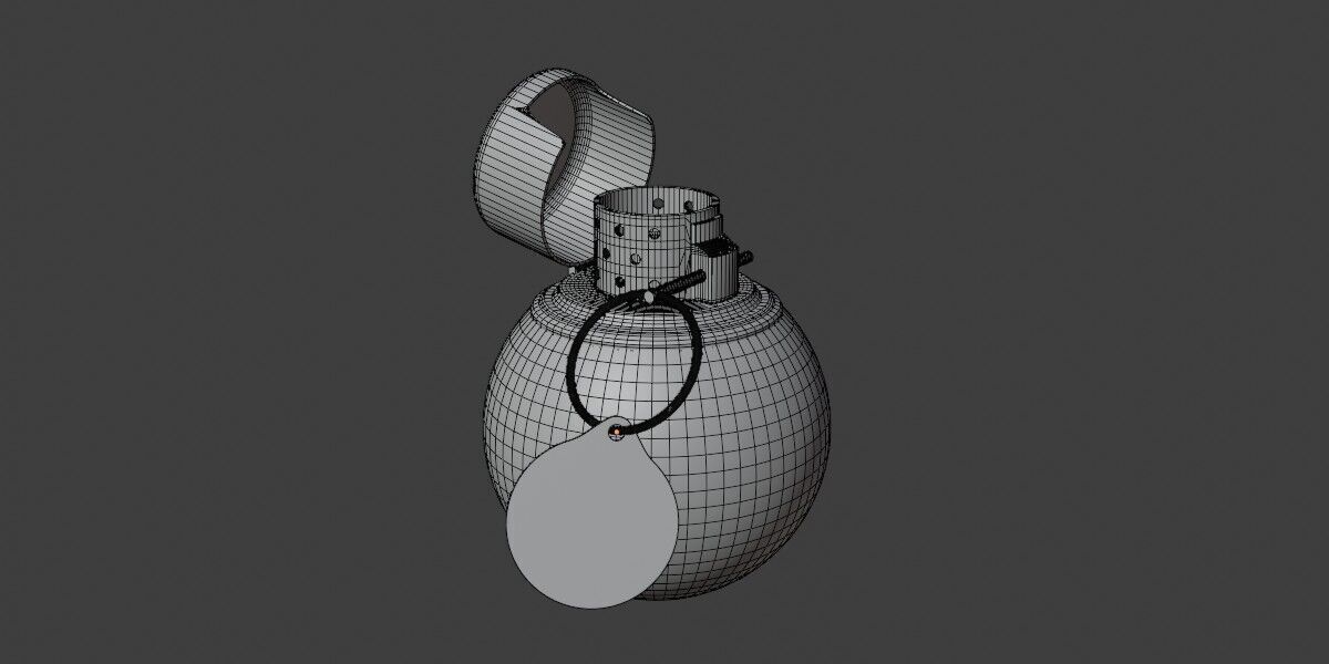 Pyro Grenade 3D model_7