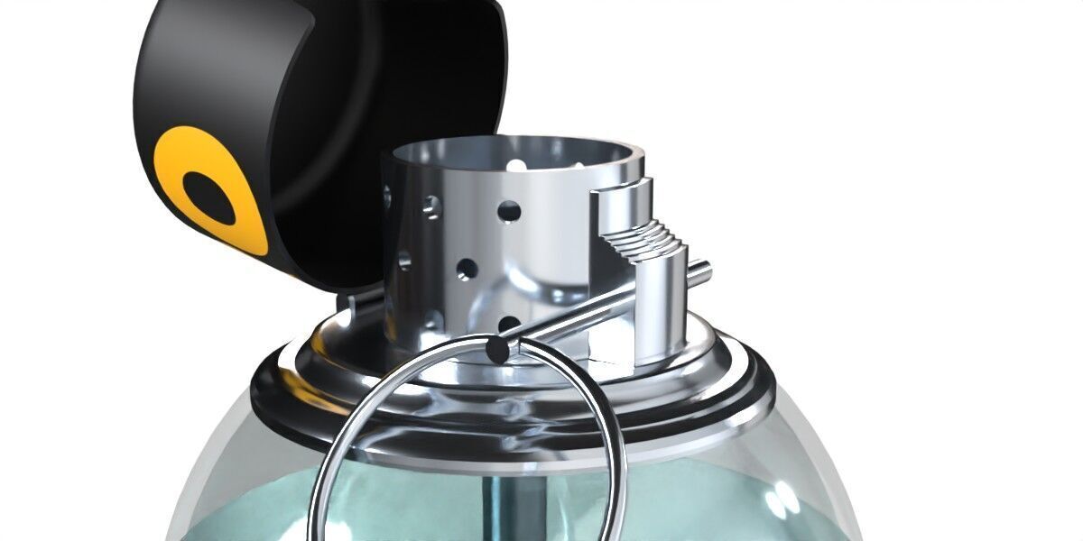 Pyro Grenade 3D model_2