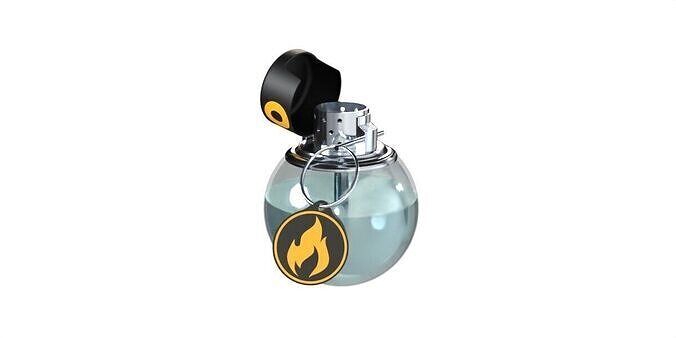 Pyro Grenade 3D model