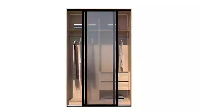Elite Closets Line - sleek Low-poly 3D model