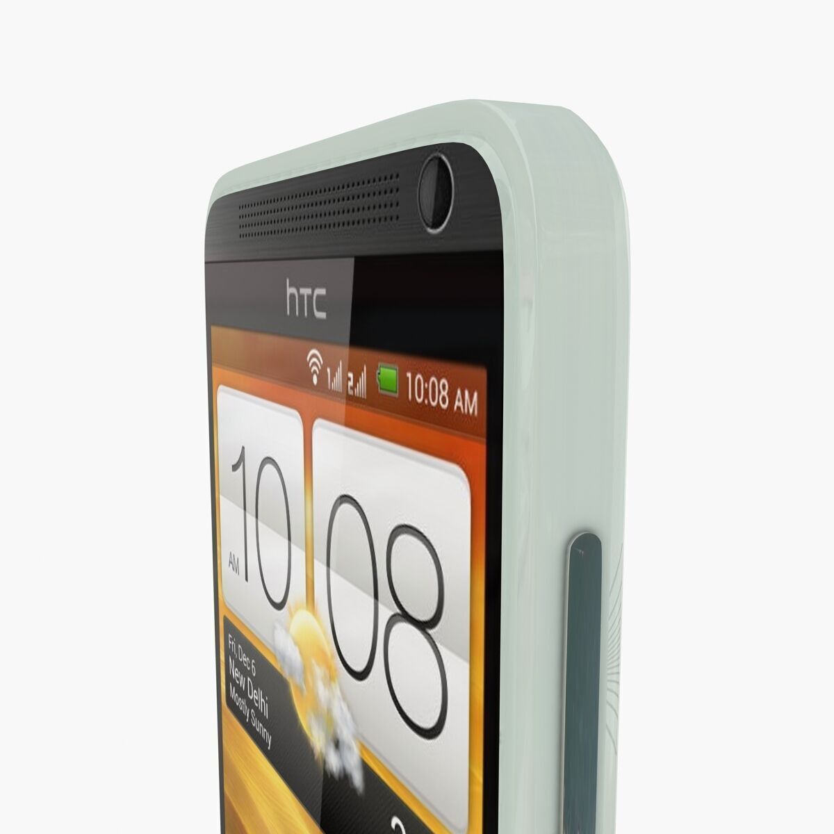 htc desire 501 green 3D model_4