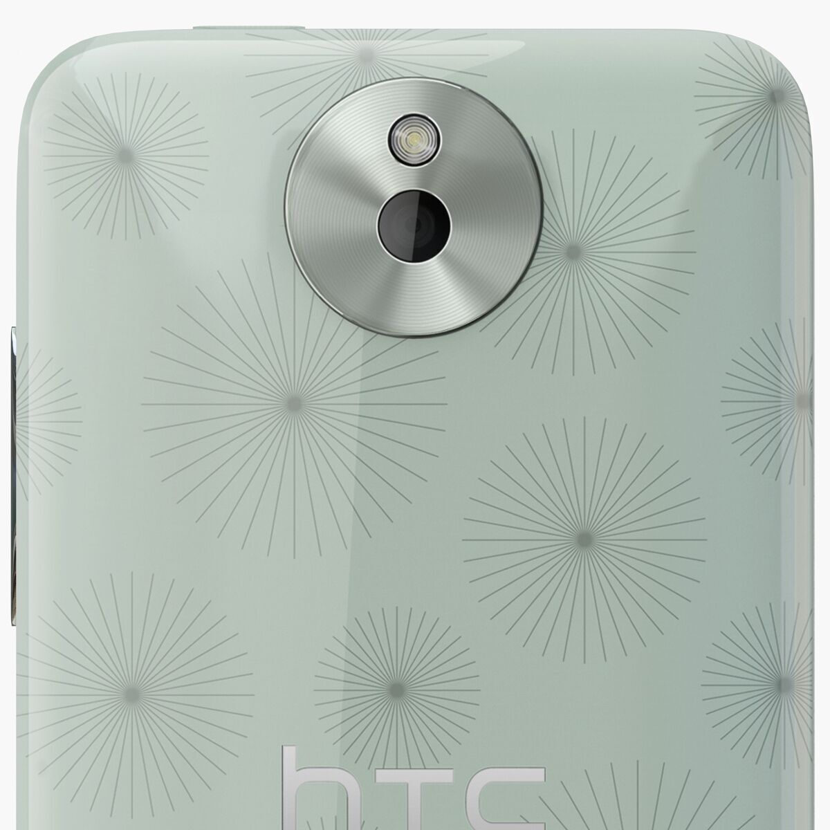 htc desire 501 green 3D model_3