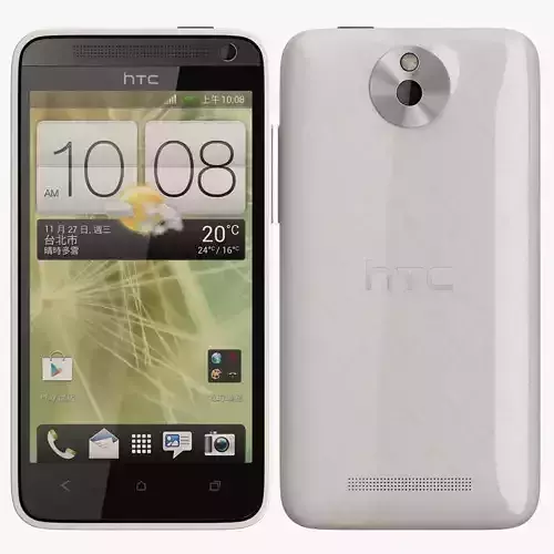 HTC Desire 501 White 3D model