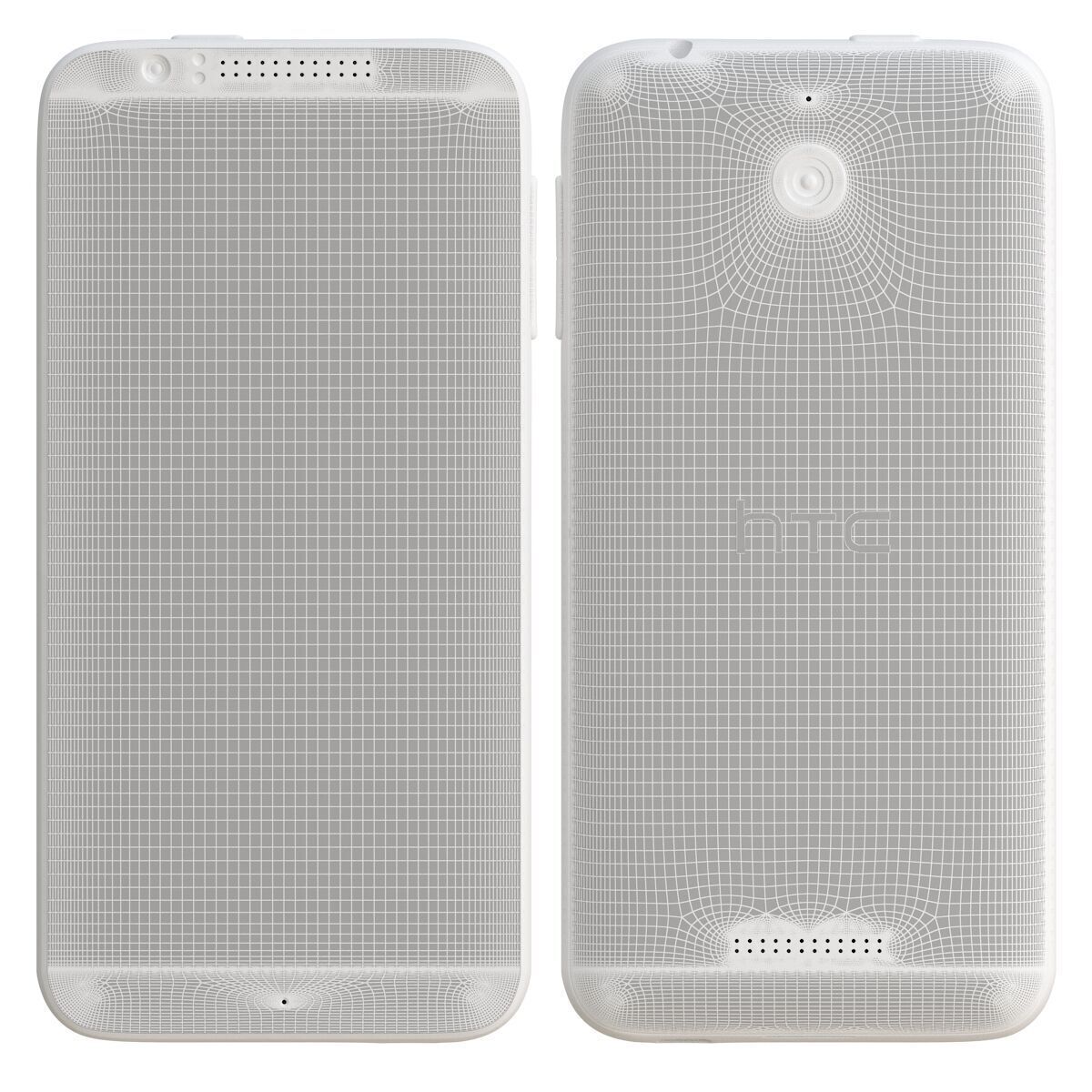 HTC Desire 510 all color 3D model_41
