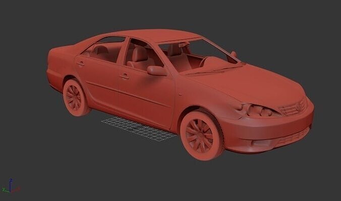 Toyota Camry XV30 2004 3D print model