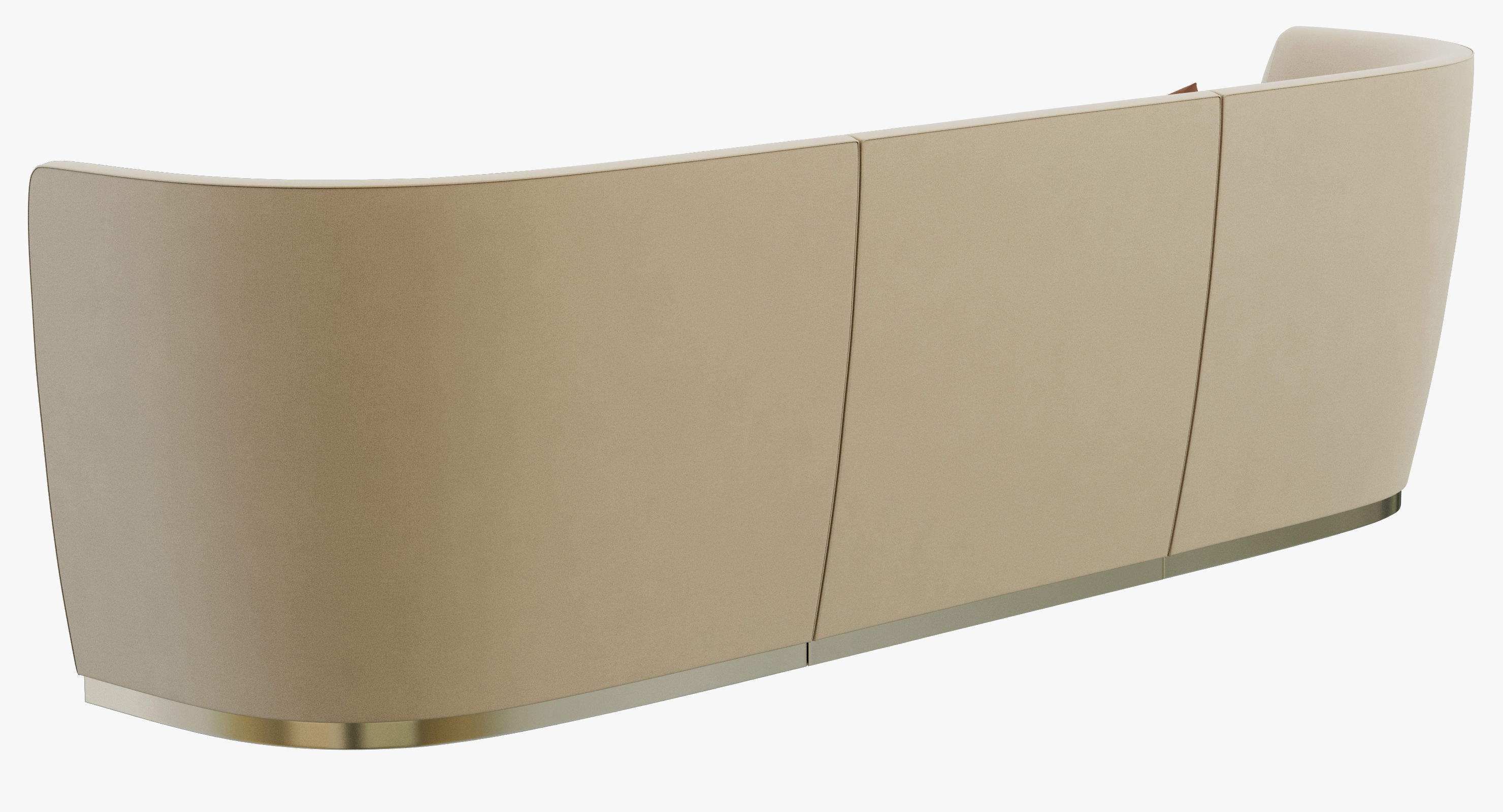 Flexform Altea Divano - 3 sizes 3D model_4