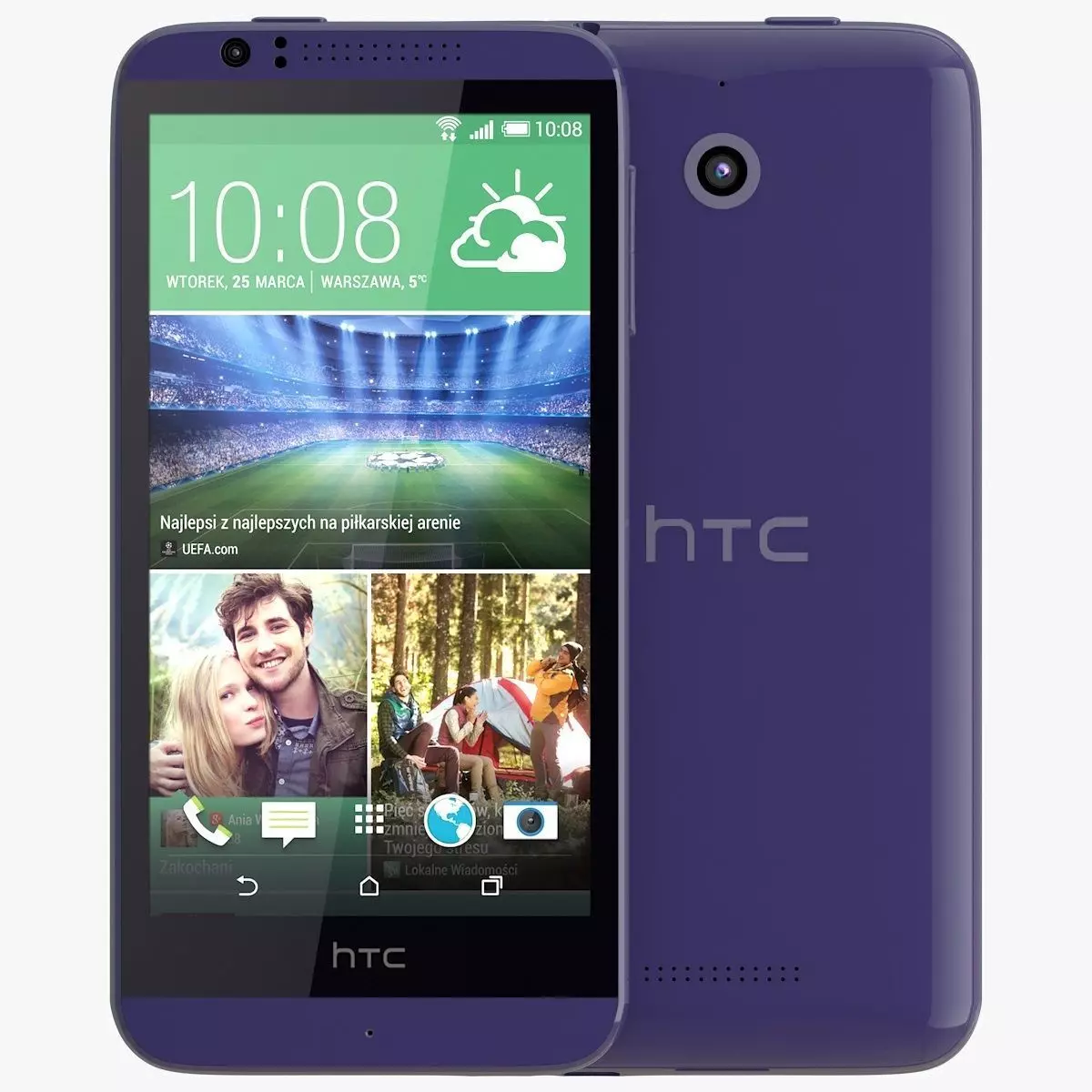 HTC Desire 510 Deep Navy Blue 3D model