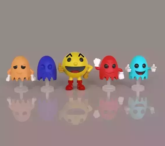 Pac Man 3D print model
