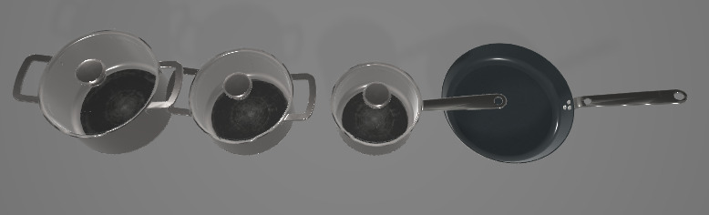 Still Pot With Glass Lid Set 3D Asset 3D model_1