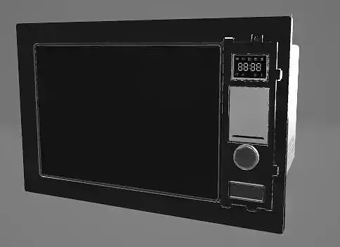 Microwave Oven 3D Asset