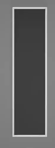 Long White Mirror 3D Asset