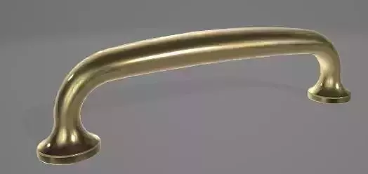 Golden Handle 3D Asset 3D model