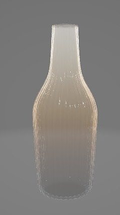 Glass Vase 3D Asset 3D model