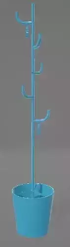 Fun Blue Rack 3D Asset