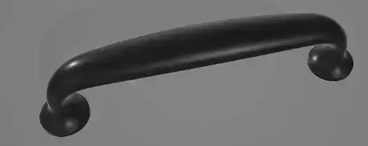 Black Handle 3D Asset 3D model