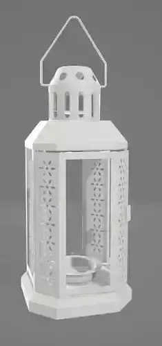 Sofisticated Lantern 3D Asset