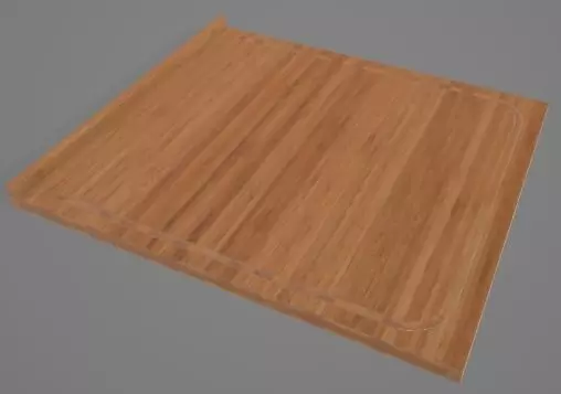 Sofisticated Cutting Board 3D model_0