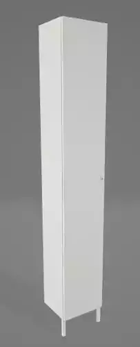 Slender Cabinet 3DAsset 3D model