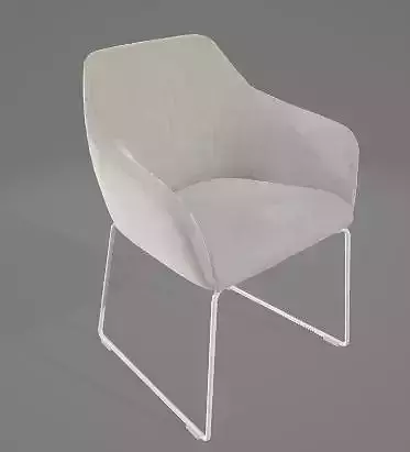 Simple Sofisticated Chair 3D Asset