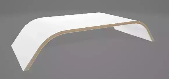 Simple Monitor Stand 3D Asset