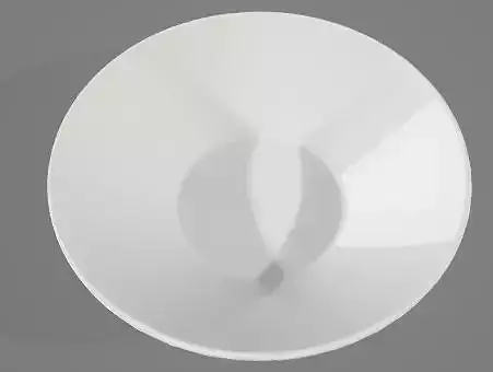 Simple Deep Plate 3D Asset