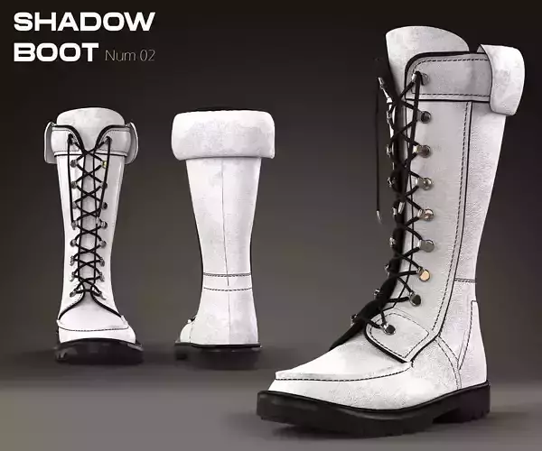 Shadow Boot High-Quality 3D Boots 02