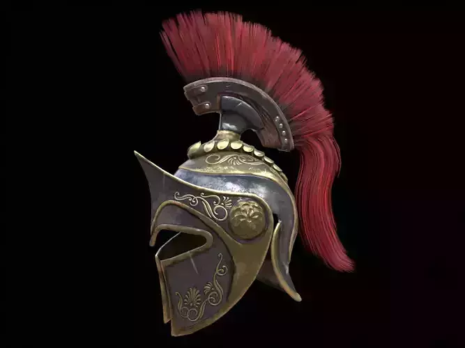 Spartans Warrior Helmet PBR