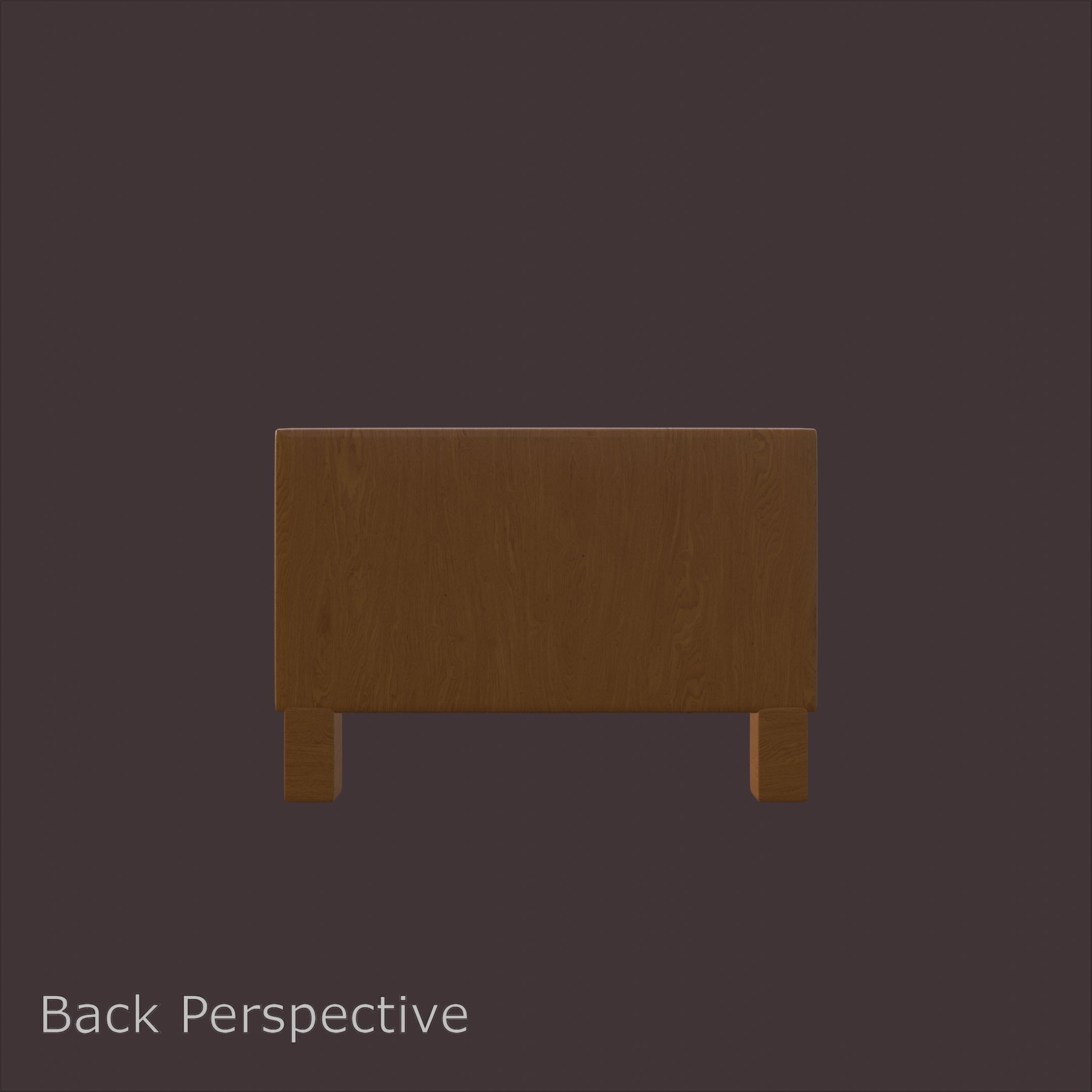 Single Bed with Pink Blanket High-Quality PBR 3D Model 3D model_2