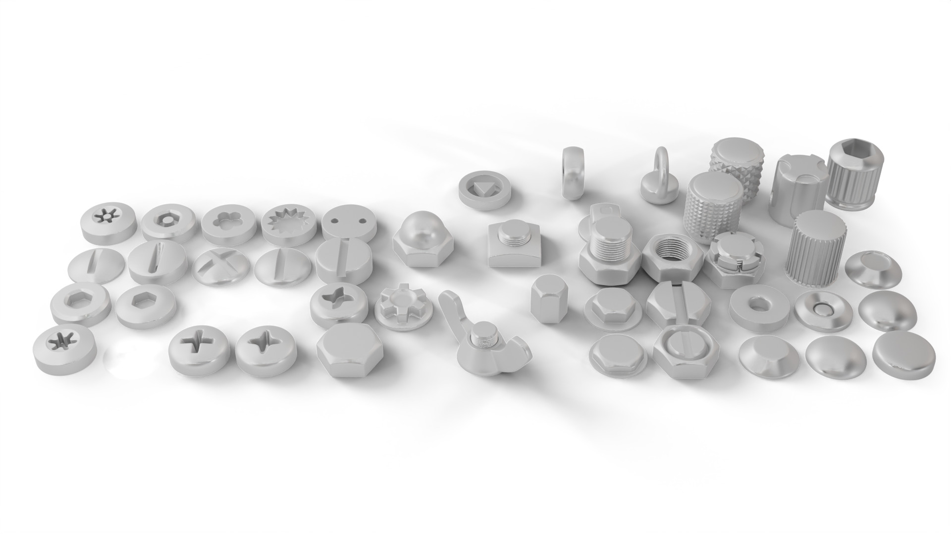 Gears Collection 3D model_3