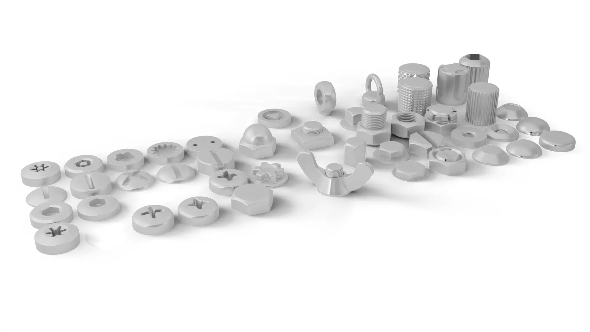 Gears Collection 3D model_0