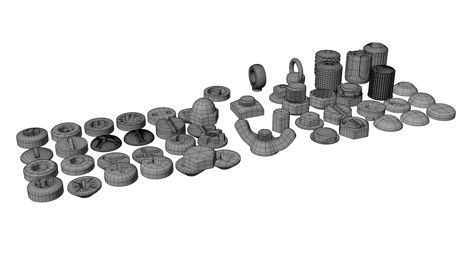 Gears Collection 3D model_2