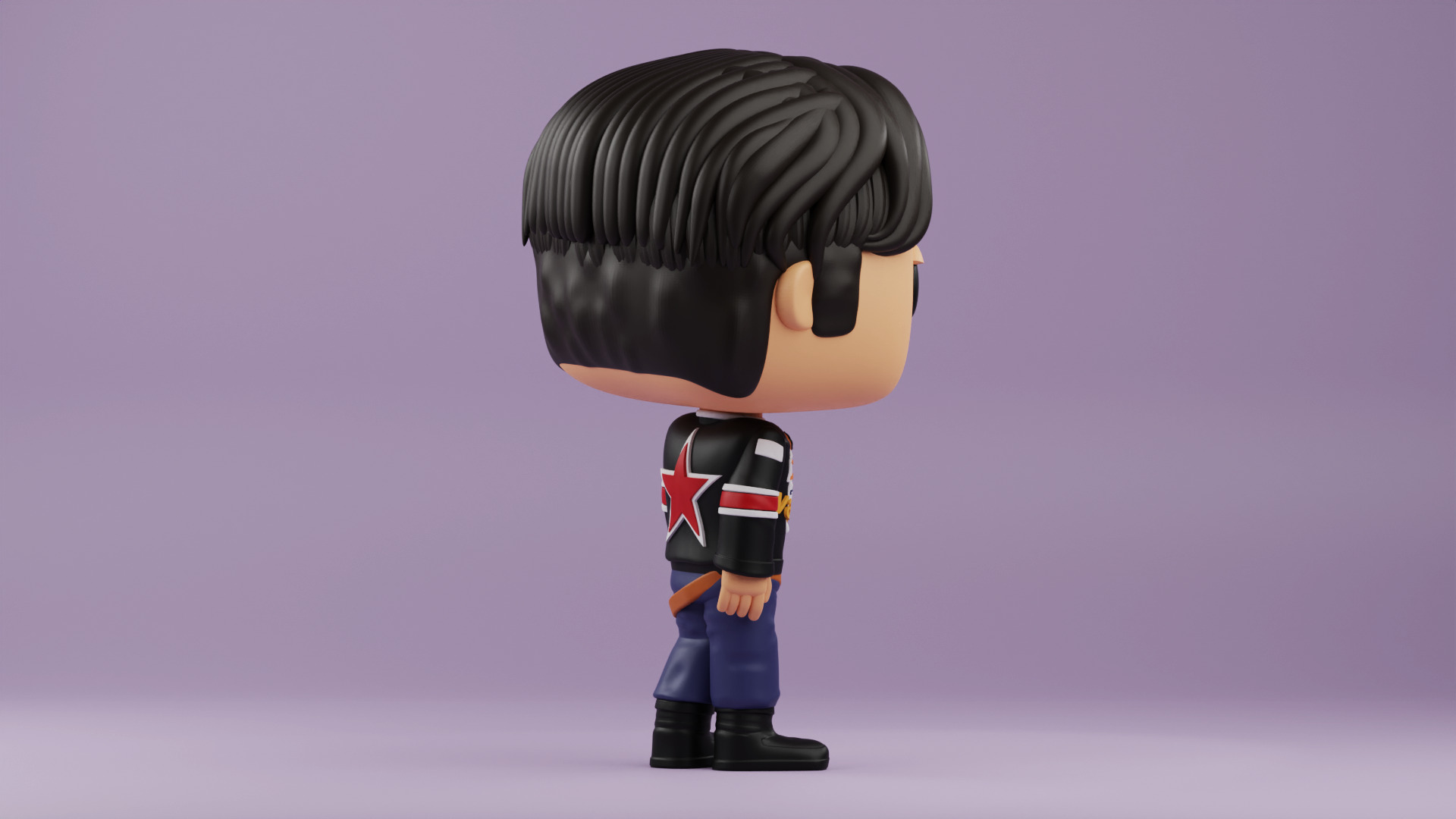 J hope Funko pop from the killin it girl 3D print model_7