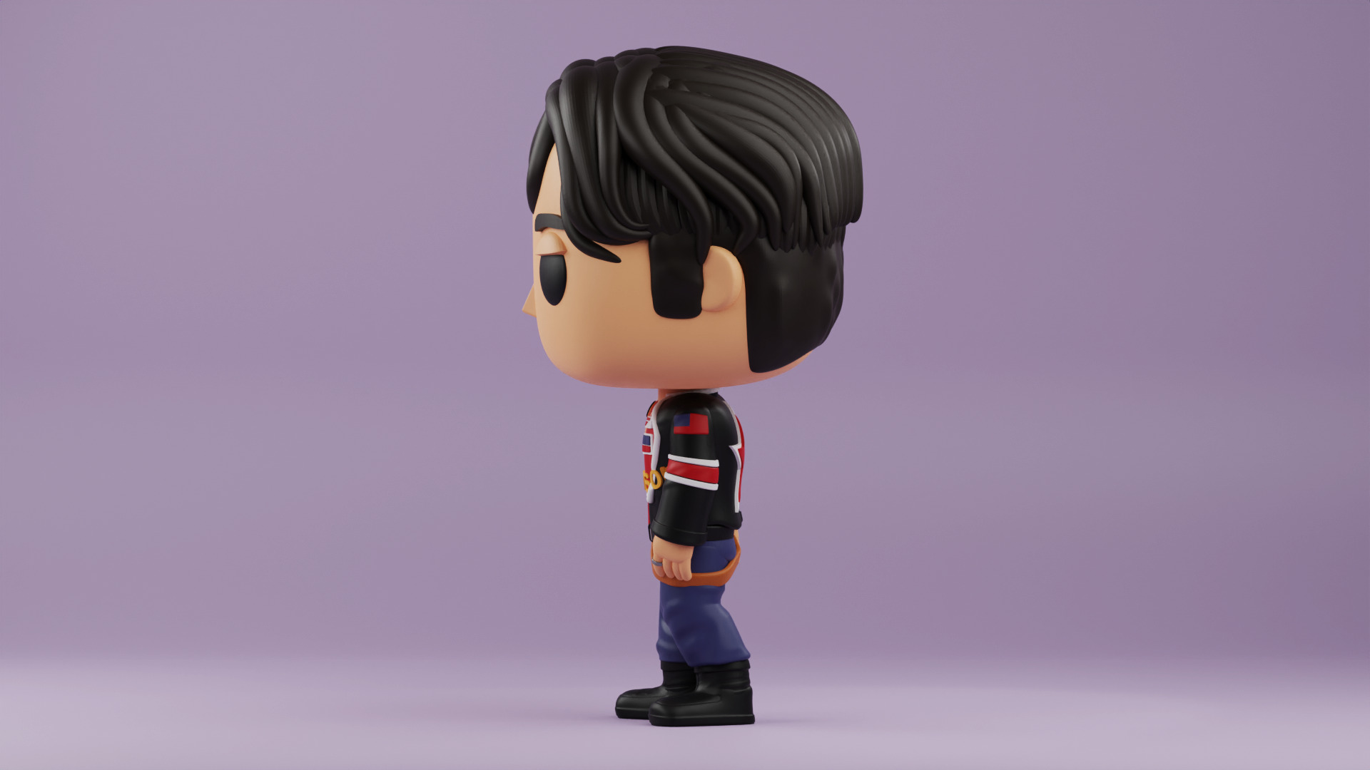 J hope Funko pop from the killin it girl 3D print model_12