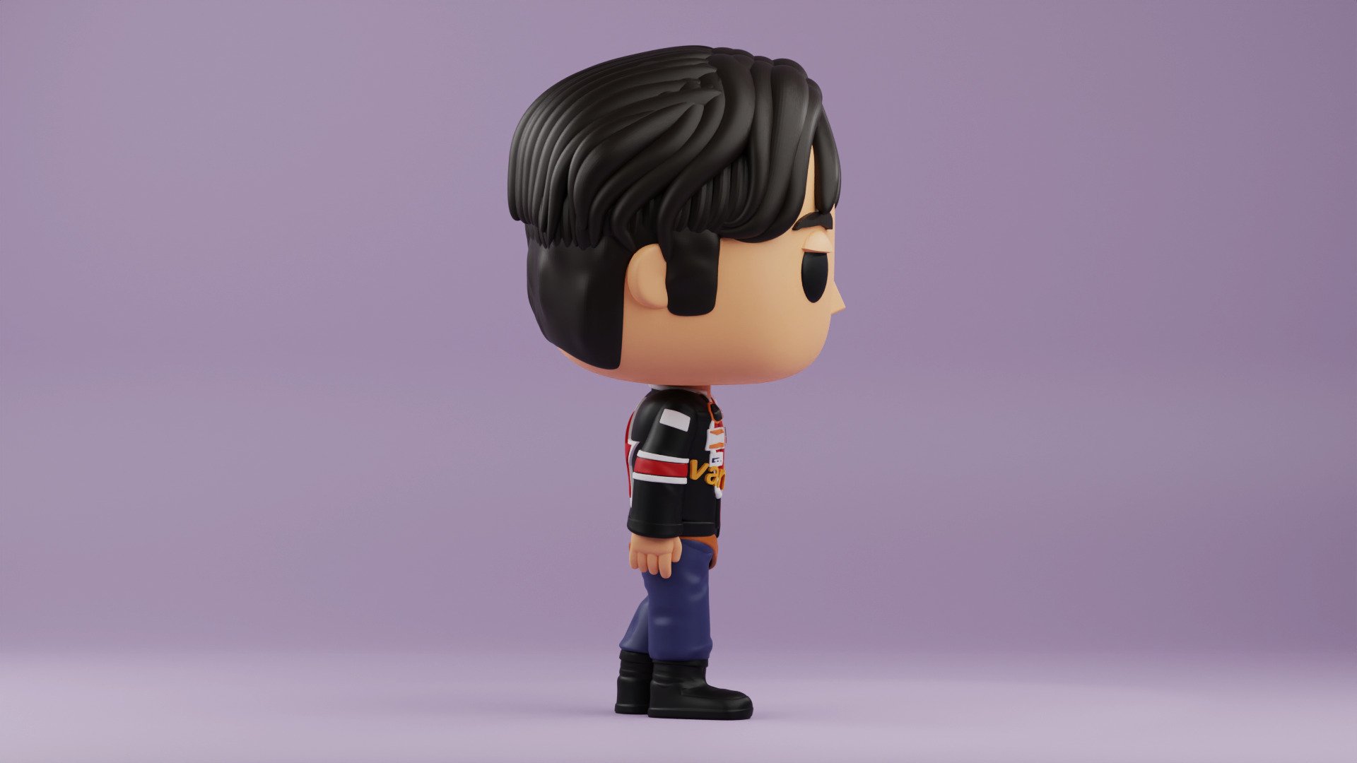 J hope Funko pop from the killin it girl 3D print model_6