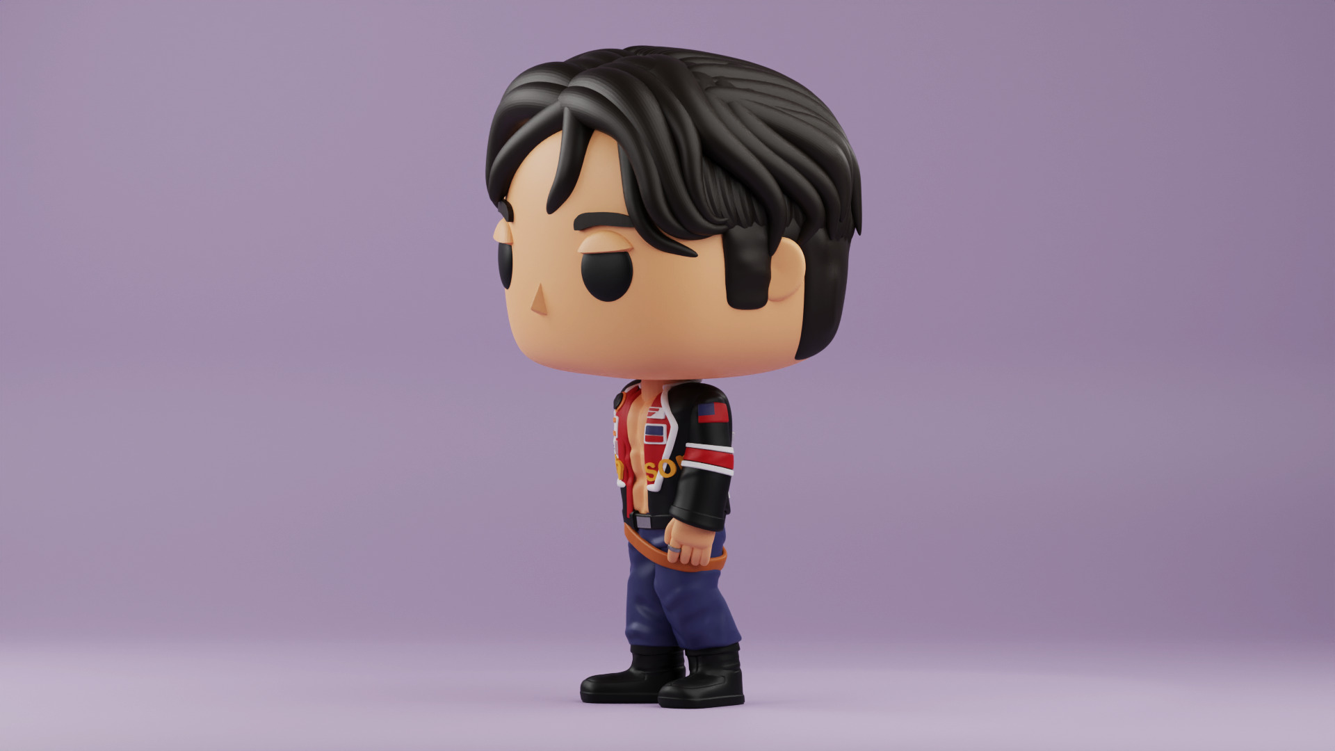 J hope Funko pop from the killin it girl 3D print model_13