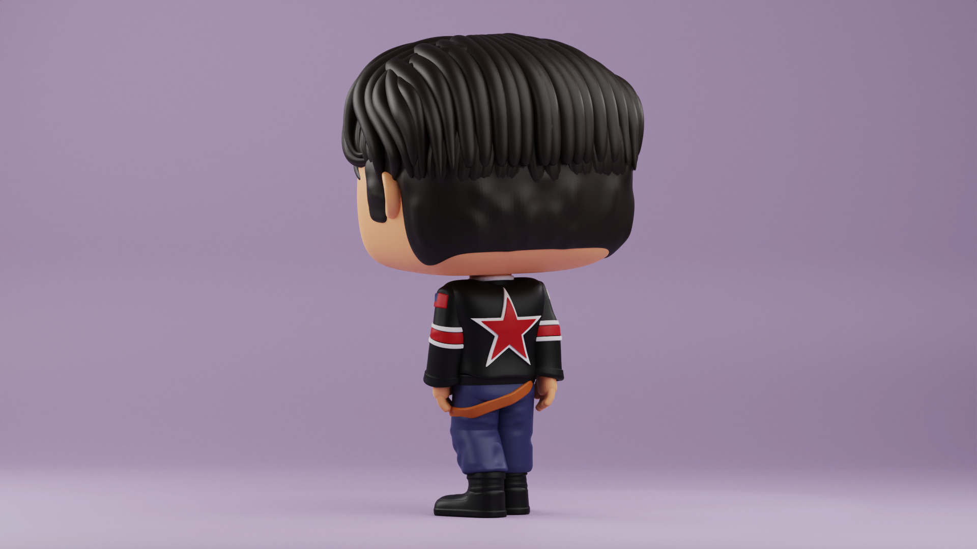 J hope Funko pop from the killin it girl 3D print model_10
