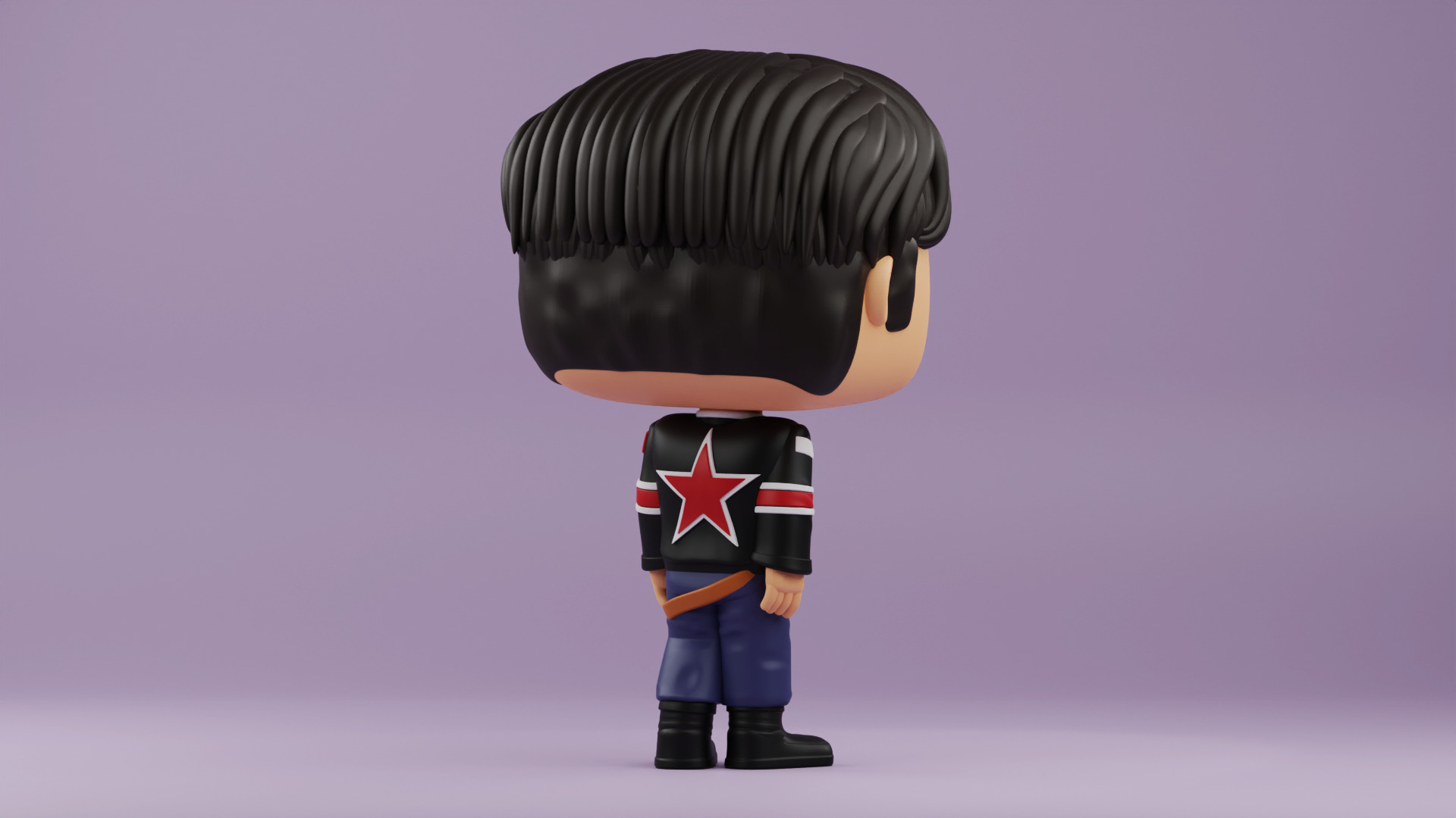 J hope Funko pop from the killin it girl 3D print model_8