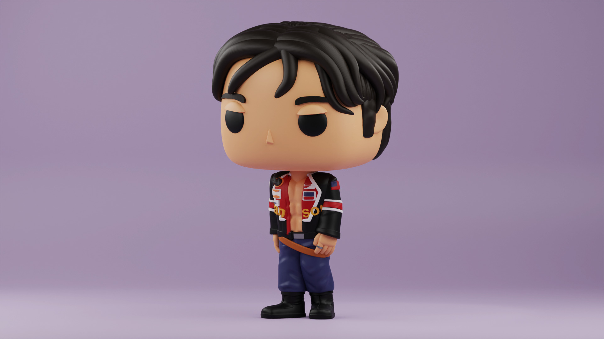 J hope Funko pop from the killin it girl 3D print model_14