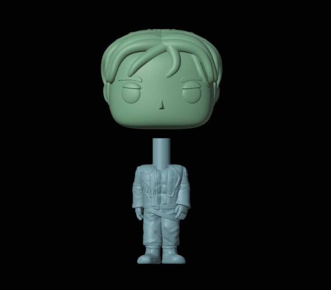 J hope Funko pop from the killin it girl 3D print model_1