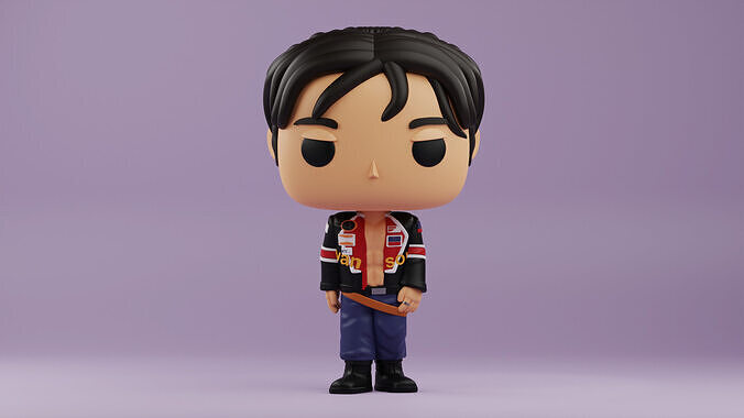 J hope Funko pop from the killin it girl 3D print model