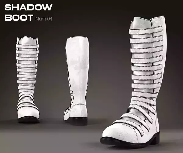 Shadow Boot High-Quality 3D Boots 04