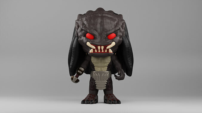  Viking Predator funko pop 3D print model