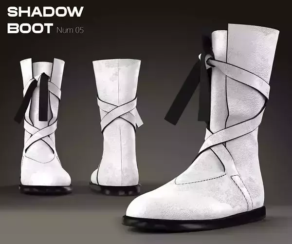 Shadow Boot High-Quality 3D Boots 05