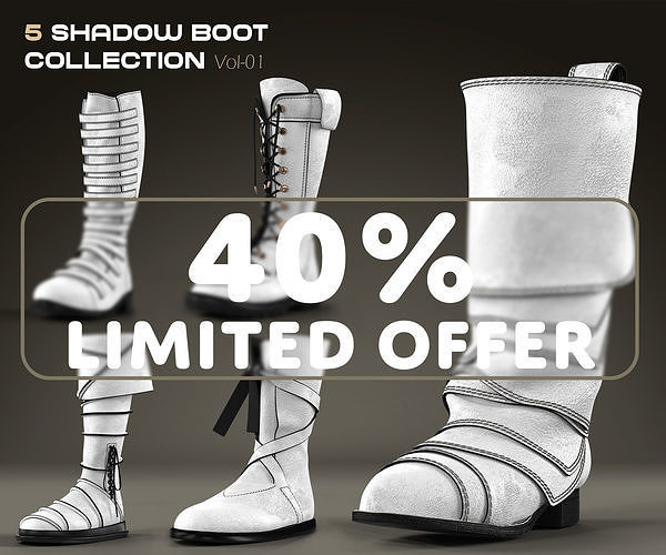 5 Shadow Boot Collection Vol 01 