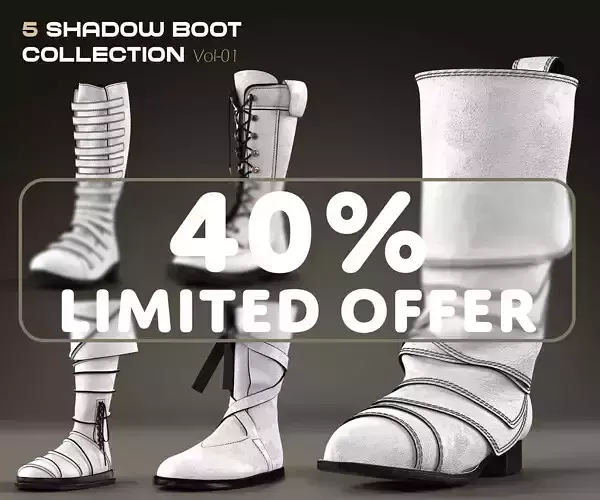 5 Shadow Boot Collection Vol 01