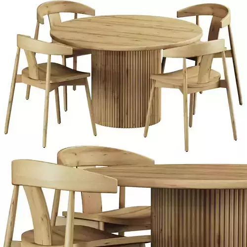 West Elm Wingate Table and Chair