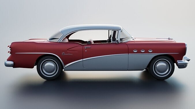 Buick Century 1954  3D print model 7